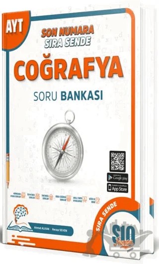 AYT Sıra Sende Coğrafya Soru Bankası – Ahmet Alkan, Recep Seven – Son Numara Yayınları kitap kapağı