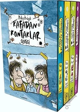 Kafadan Kontaklar Serisi Kutulu (4 Kitap Takım) – Philip Ardagh – Parodi Yayınları kitap kapağı