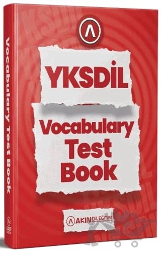 YKSDİL Vocabulary Test Book – Kolektif – Akın Dil Eğitim kitap kapağı