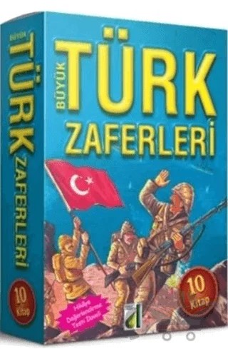 Büyük Türk Zaferleri (10 Kitap Takım) – Ali Osman Atak – Damla Yayınevi kitap kapağı