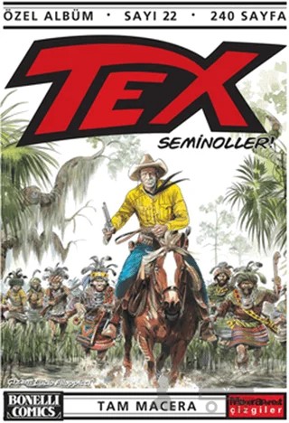 Tex Özel Albüm Sayı: 22 Seminoller – Claudıo Nizzi – Oğlak Yayıncılık kitap kapağı
