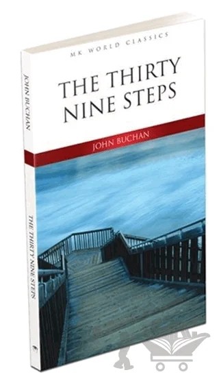 The Thirty Nine Steps - İngilizce Roman – John Buchan – MK Publications kitap kapağı