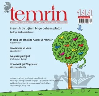 Temrin Düşünce ve Edebiyat Dergisi Sayı: 144 Temmuz - Ağustos 2025 – Temrin Dergisi kitap kapağı