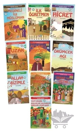 Hikayelerle Çocuklar İçin Medine Dönemi (10 Kitap Takım) – Kolektif – Aksa Çocuk kitap kapağı
