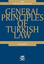 General Principles of Turkish Law – Kudret Güven – Nobel Yayın kitap kapağı