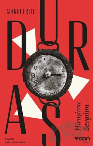 Hiroşima Sevgilim – Marguerite Duras – Can Yayınları kitap kapağı