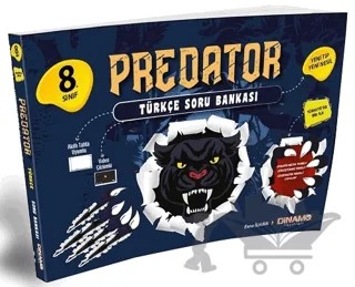 8. Sınıf Türkçe Predator Soru Bankası – Kolektif – Dinamo Yayınları kitap kapağı