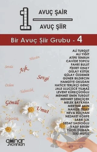 1 Avuç Şair 1 Avuç Şiir - Bir Avuç Şiir Grubu 4 – Kolektif – Gülnar Yayınları kitap kapağı