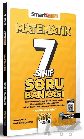 7. Sınıf Matematik Soru Bankası – Serdar Sanar, Faruk Günay Çalışan – Benim Hocam Yayınları kitap kapağı