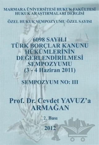 Prof. Dr. Cevdet Yavuz’a Armağan – Kolektif – Legal Yayıncılık kitap kapağı