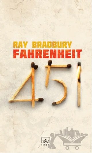 Fahrenheit 451 – Ray Bradbury – İthaki Yayınları kitap kapağı