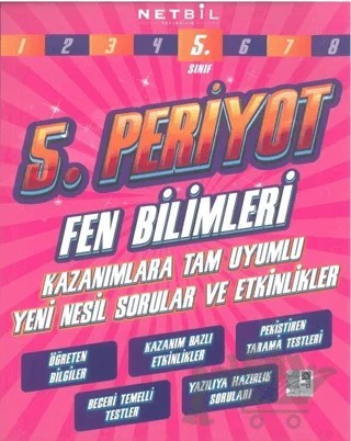 5. Sınıf Fen Bilimleri 5. Periyot – Kolektif – Netbil Yayıncılık kitap kapağı