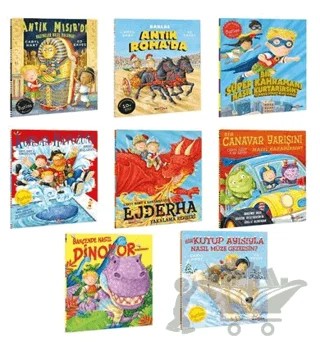 Barlas Serisi 8 Kitap Set – Ed Eaves, Caryl Hart – Beta Kids kitap kapağı