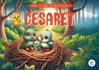Cesaret – Özlem Balkaya – Servet Yayınevi kitap kapağı