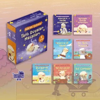 Kur’an Işığında Tatlı Rüyalar Masalları (7 Kitap) – Hülya Köşk – Puset Kitap kitap kapağı