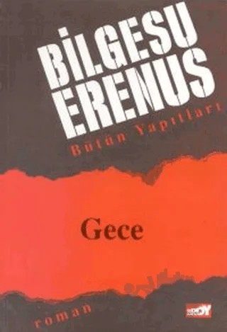 Gece – Bilgesu Erenus – Broy Yayınları kitap kapağı