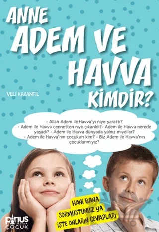 Anne Adem ve Havva Kimdir? – Veli Karanfil – Pinus Kitap kitap kapağı