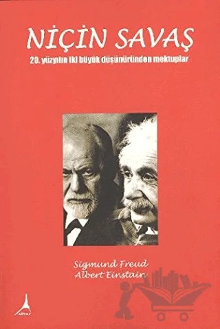Niçin Savaş – Albert Einstein, Sigmund Freud – Alter Yayıncılık kitap kapağı