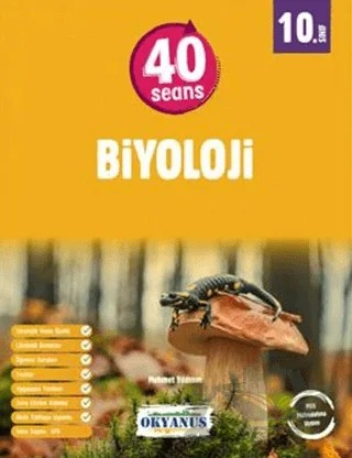 10. Sınıf 40 Seans Biyoloji – Mehmet Yıldırım – Okyanus Yayınları kitap kapağı