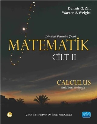 MATEMATİK CİLT II - Calculus Early Transcendentals – Dennis G. ZILL, Warren S. WRIGHT, Jones – Nobel Akademik Yayıncılık kitap kapağı