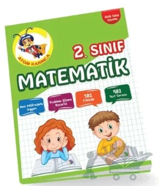 2. Sınıf Matematik - 2 – Kollektif – Atom Karınca Yayınları kitap kapağı