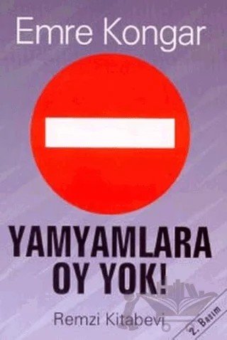 Yamyamlara Oy Yok! – Emre Kongar – Remzi Kitabevi kitap kapağı