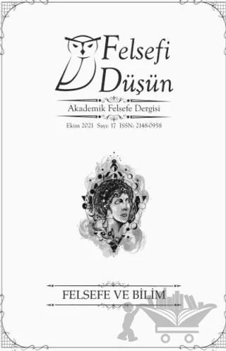 Felsefi Düşün Akademik Felsefe Dergisi Sayı: 17 - Ekim 2021 – Pinhan Yayıncılık kitap kapağı