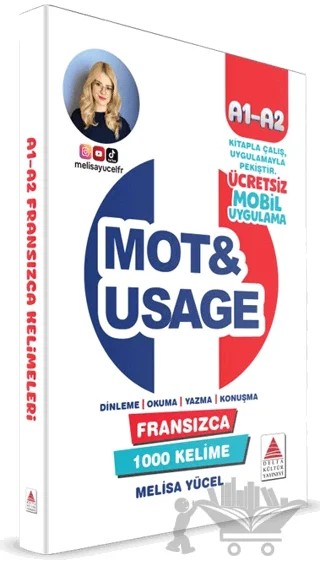 Fransızca A1-A2 Kelimeleri – Melisa Yücel – Delta Kültür Yayınevi kitap kapağı