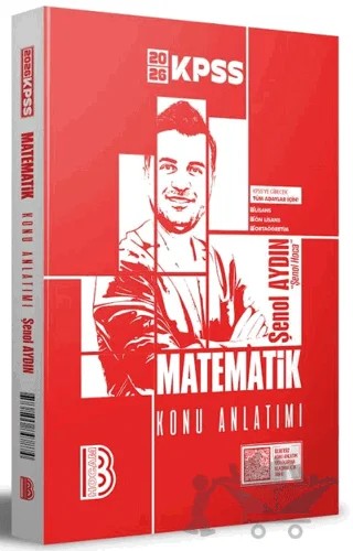 2027 KPSS Matematik Konu Anlatımı – Şenol Aydın – Benim Hocam Yayınları kitap kapağı