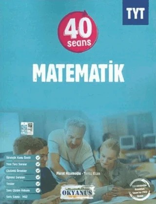 TYT Matematik 40 Seans Soru Bankası – Kolektif – Okyanus Yayınları kitap kapağı