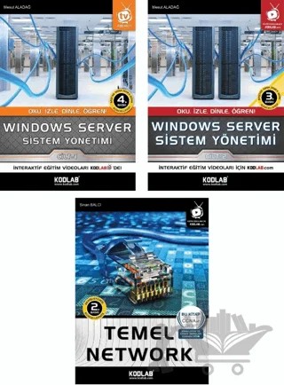 Sistem Yönetimi Seti 2 (3 Kitap Takım) – Kolektif – Kodlab Yayın Dağıtım kitap kapağı