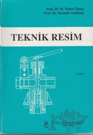 Teknik Resim – M. Nimet Özdaş, Mustafa Gediktaş – Çağlayan Kitabevi kitap kapağı