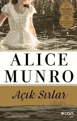 Açık Sırlar – Alice Munro – Can Yayınları kitap kapağı