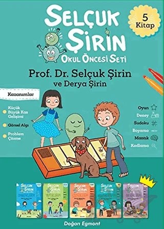 Selçuk Şirin Okul Öncesi Kutulu Set (5 Kitap Takım) – Derya Şirin, Selçuk Şirin – Doğan Egmont Yayıncılık kitap kapağı