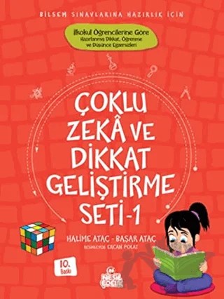 Çoklu Zeka ve Dikkat Geliştirme Seti - 1 – Başar Ataç, Halime Ataç – Nesil Çocuk Yayınları kitap kapağı