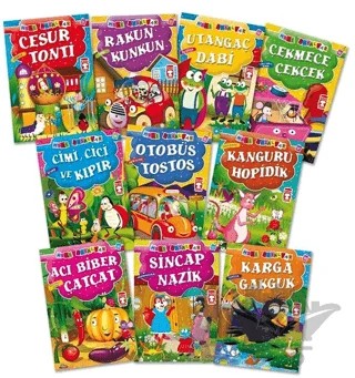 Mini Masallar 2 (10 Kitap Takım) – Müjgan Şeyhi – Timaş Çocuk kitap kapağı