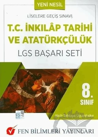 8. Sınıf LGS İnkılap Tarihi ve Atatürkçülük Başarı Seti – Kolektif – Fen Bilimleri Yayınları kitap kapağı