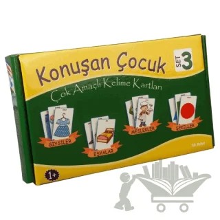 Çok Amaçlı Kelime Kartları Set 3 – Kolektif – Konuşan Çocuk kitap kapağı