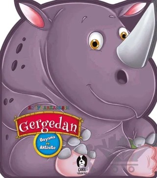 Gergedan - En İyi Arkadaşım – Kolektif – Çakıl Yayınları kitap kapağı
