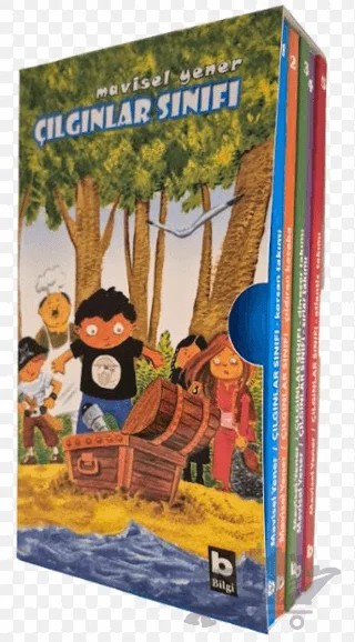 Çılgınlar Sınıfı Serisi (5 Kitap – Kutulu Set) – Mavisel Yener – Bilgi Yayınevi kitap kapağı