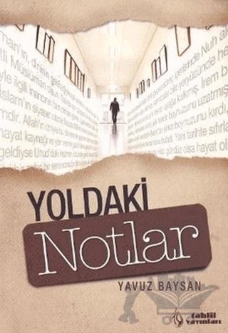 Yoldaki Notlar – Yavuz Baysan – Tahlil Yayınları kitap kapağı