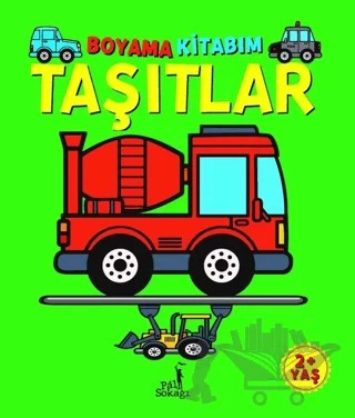 Boyama Kitabım - Taşıtlar – Kolektif – Pal Sokağı Yayınları kitap kapağı