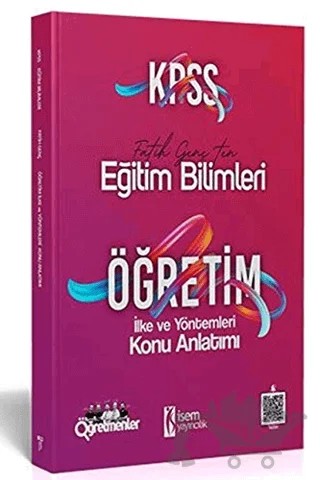 2021 KPSS Eğitim Bilimleri Öğretim İlke ve Yöntemleri Konu Anlatımı – Fatih Genç – İSEM Yayıncılık kitap kapağı