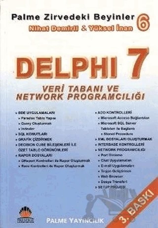 Zirvedeki Beyinler 6 / Delphi 7 V. Tab ve Network Programcılığı – Nihat Demirli – Palme Yayıncılık kitap kapağı