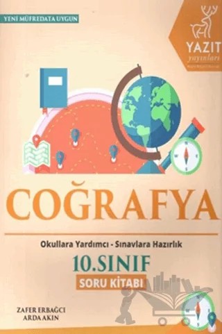 Yazıt 10. Sınıf Coğrafya Soru Kitabı – Arda Akın, Zafer Erbağcı – Yazıt Yayıncılık kitap kapağı