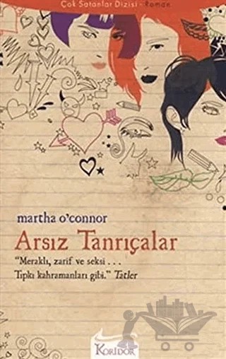 Arsız Tanrıçalar – Martha O’connor – Koridor Yayıncılık kitap kapağı