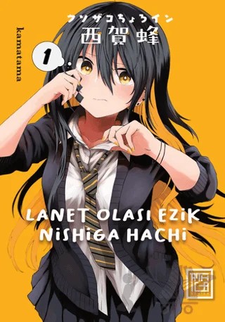 Lanet Olası Ezik Nishiga Hachi 1 – Kamatama – Athica Yayınları kitap kapağı