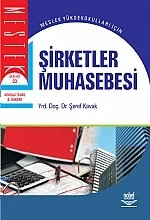 Şirketler Muhasebesi – Şeref Kavak – Nobel Yayın kitap kapağı