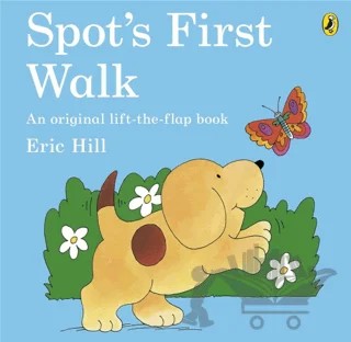 Spot's First Walk – Eric Hill – Puffin Books kitap kapağı