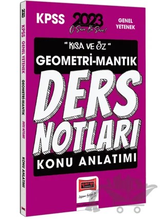 Yargı Yayınları 2023 KPSS Kısa ve Öz Geometri ve Sayısal Mantık Konu Anlatımı Ders Notları – Kolektif – Yargı Yayınevi kitap kapağı